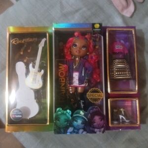 🆕 Rainbow High Rockstar Carmen Major Fashion Doll